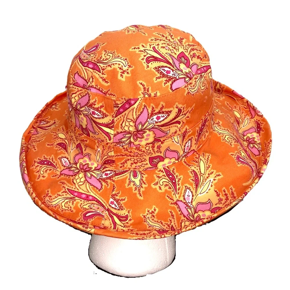 Gap Girls Paisley Print Wide Brim Sun Hat